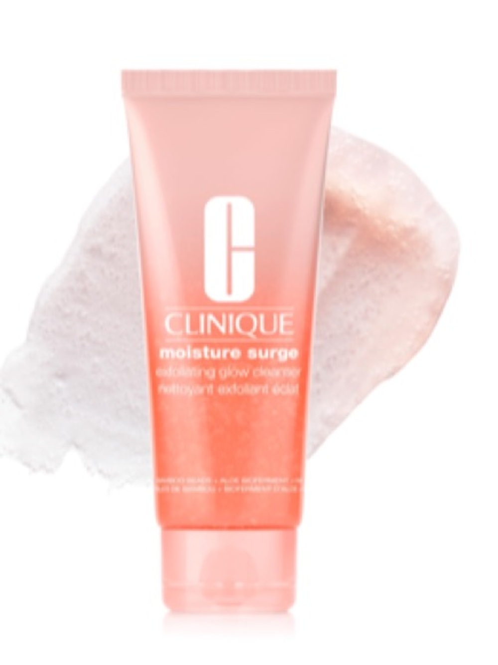 Clinique Pink Exfoliating Glow Cleanser - Moisture Surge
